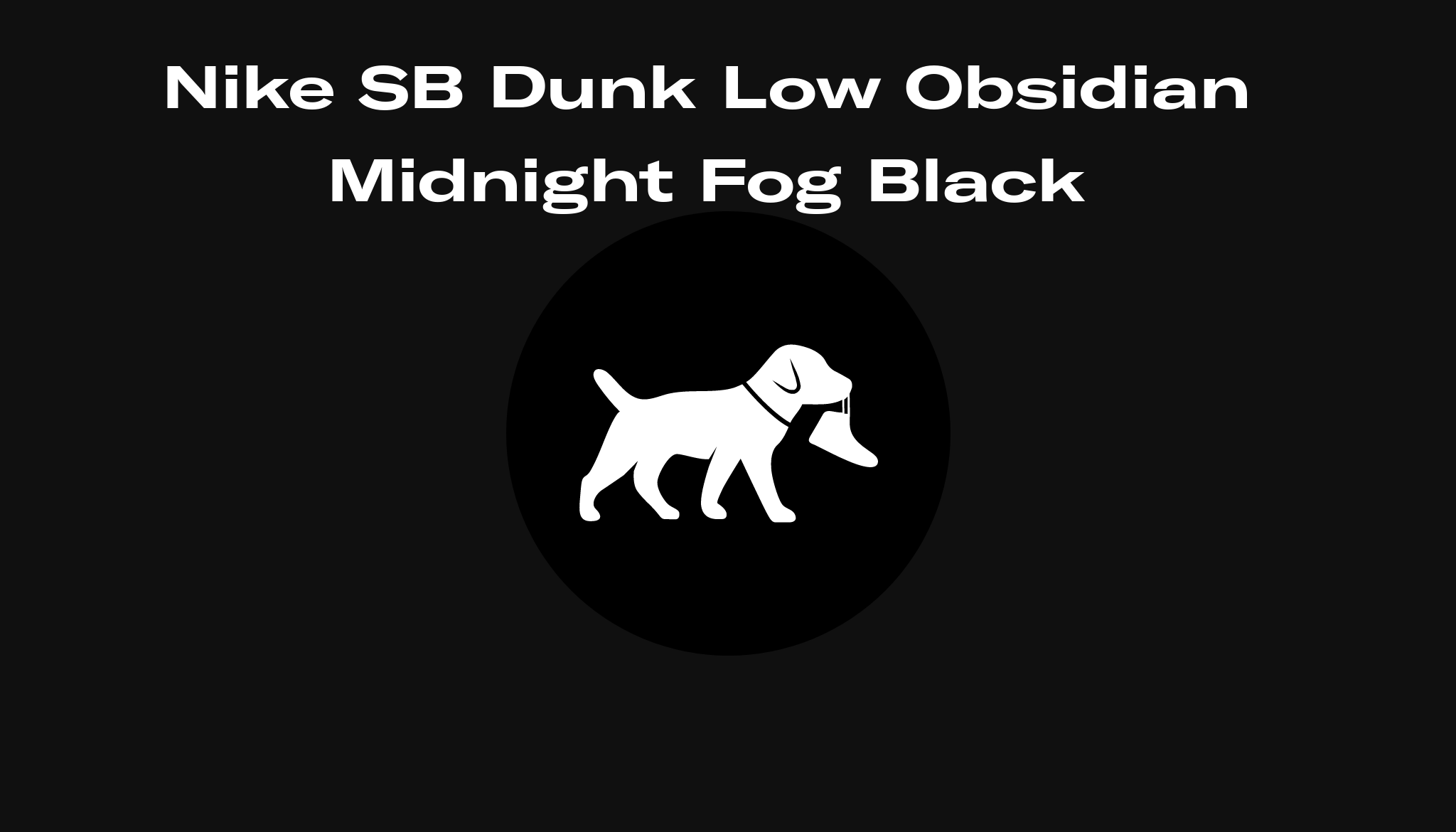 Nike SB Dunk Low Obsidian Midnight Fog Black, Raffles and Release Date Sole Retriever